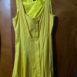 Yellow sun dress